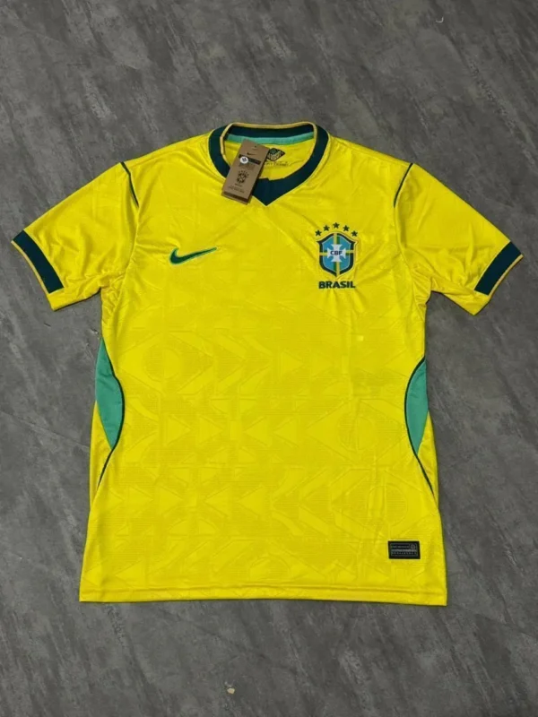 CAMISETA BRASIL 2026 TORCEDOR AMARELA